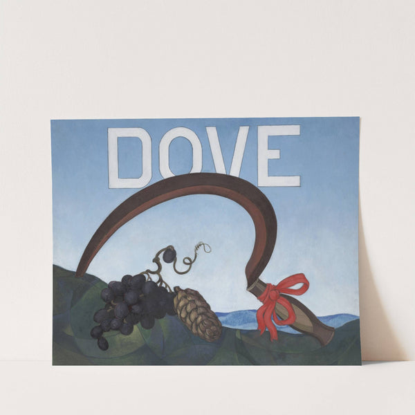 Poster Portrait,Dove (1924) by Charles Demuth