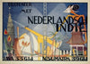 Poster Telefoneer met Nederlandsch-Indië (Telephone with the Dutch East Indies)