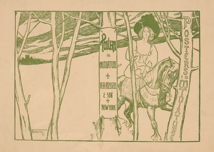 Posters in miniature (1896)