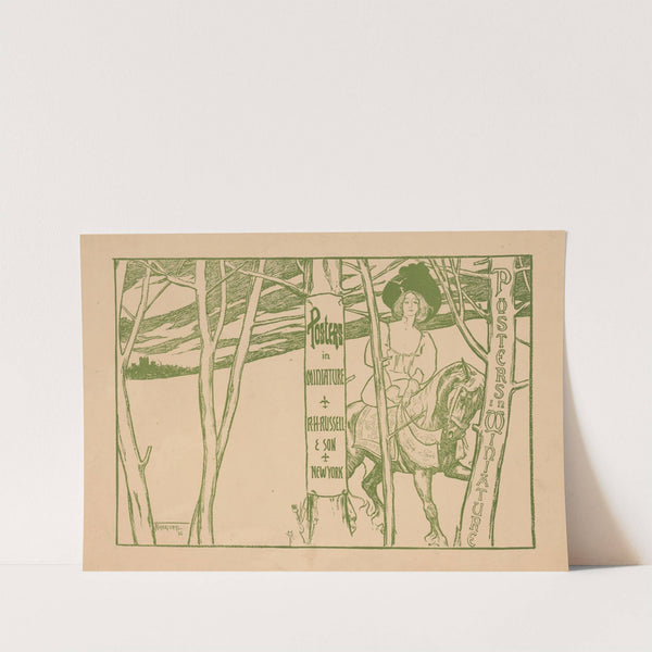 Posters in miniature (1896) by Frank Arthur Nankivell