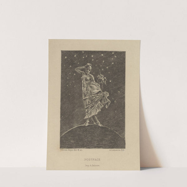 Postface. La femme et la folie dominent le monde I (1886) by Félicien Rops