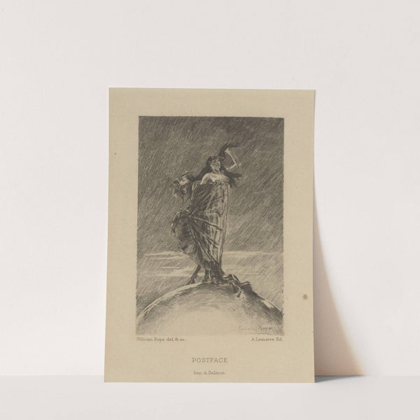 Postface. La femme et la folie dominent le monde II (1886) by Félicien Rops