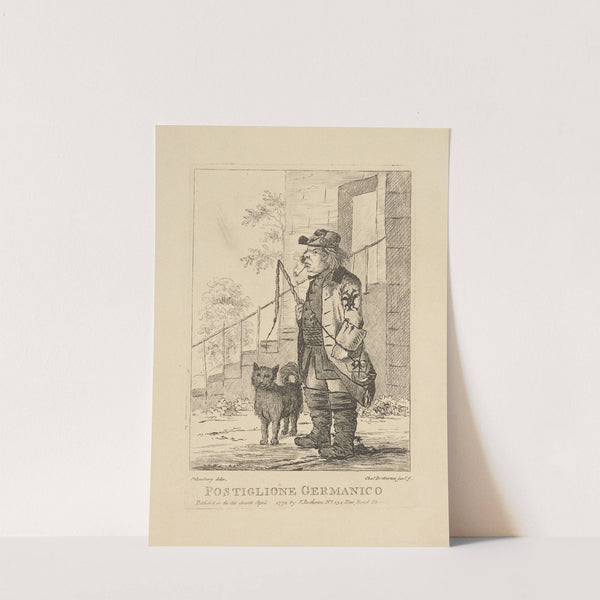 Postiglione Germanico. (1772) by Henry William Bunbury