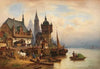 Postkutsche im Pommerschen Hafen