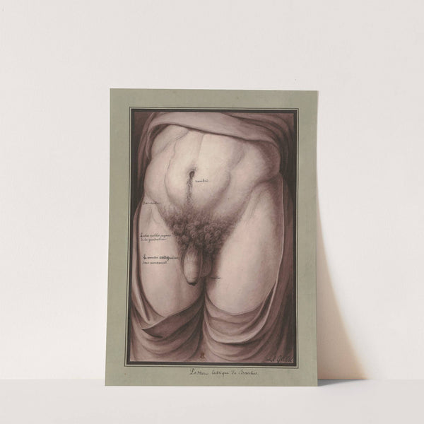 Posture lubrique de Bacchus by Jean Jacques Lequeu