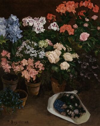 Pot de fleurs (1866)
