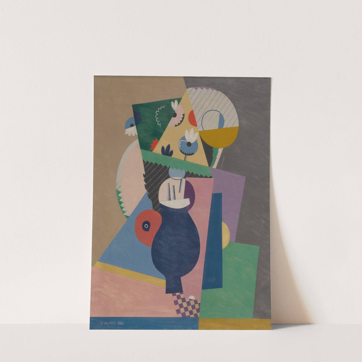 Pot de fleurs (1922) by Georges Valmier