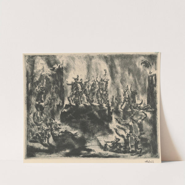 Potopa (1923) by Vilmos Aba-Novák