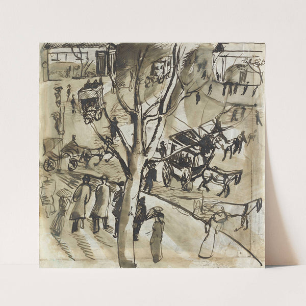 Potsdamer Platz (1910-1912) by Rudolf Grossmann