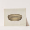 Pottery Flat Bowl by Annie B. Johnston