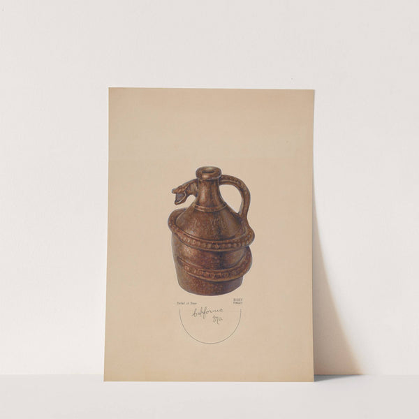 Pottery Jug by Bisby Finley