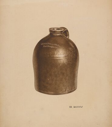 Pottery Milk Jug