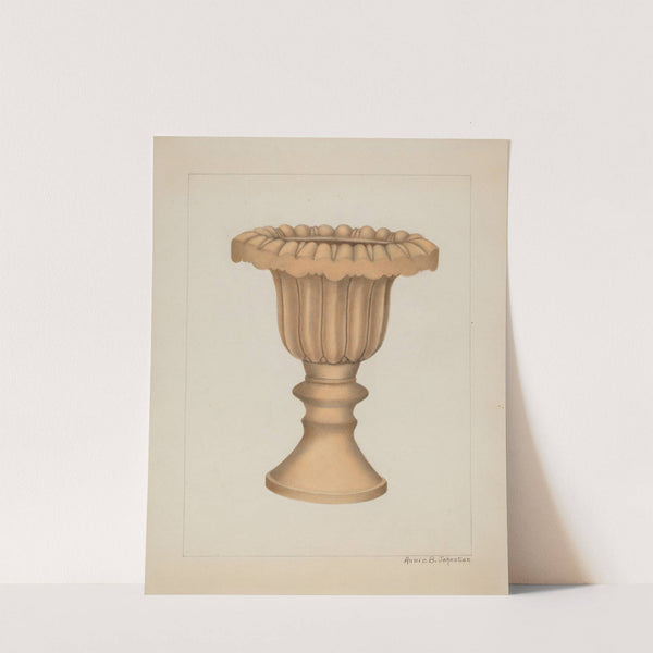 Pottery Vase by Annie B. Johnston