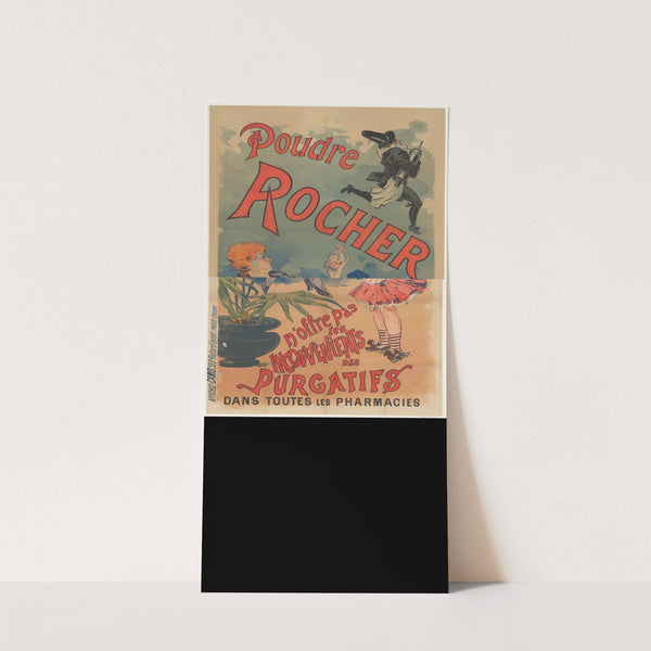 Poudre Rocher. le meilleur des laxatifs. N’offre pas les inconvénients des purgatifs (1891) by Imp. Camis