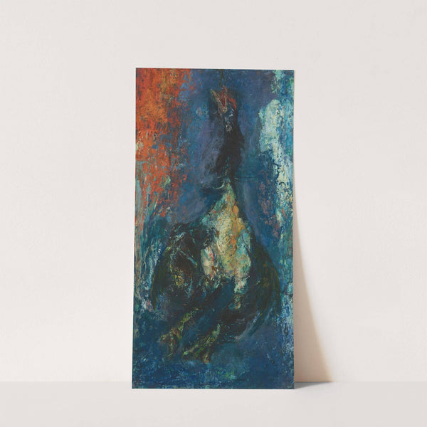 Poulet sur fond bleu (circa 1924-1925) by Chaïm Soutine