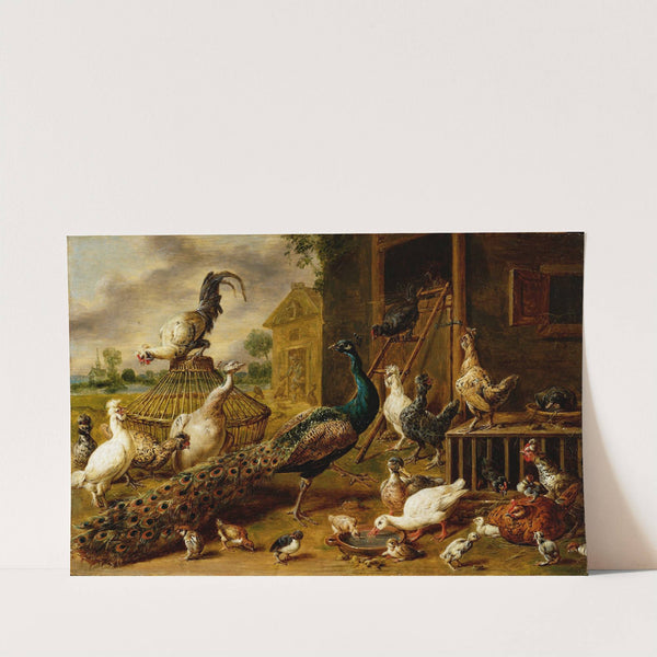 Poultry Farm by Adriaen van Utrecht