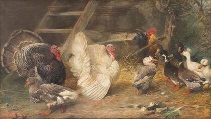 Poultry yard (1896)