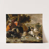 Poultry Yard (ca. 1668) by Melchior d'''Hondecoeter