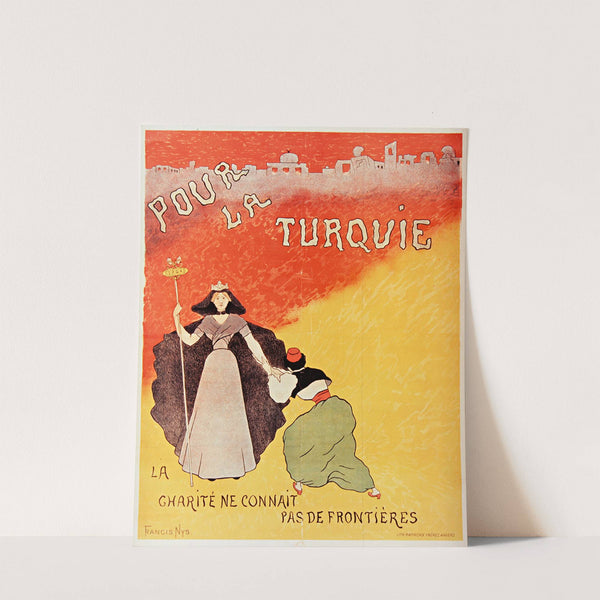 Pour la Turquie. La charité ne connait pas de frontières (1890) by Francis Nys