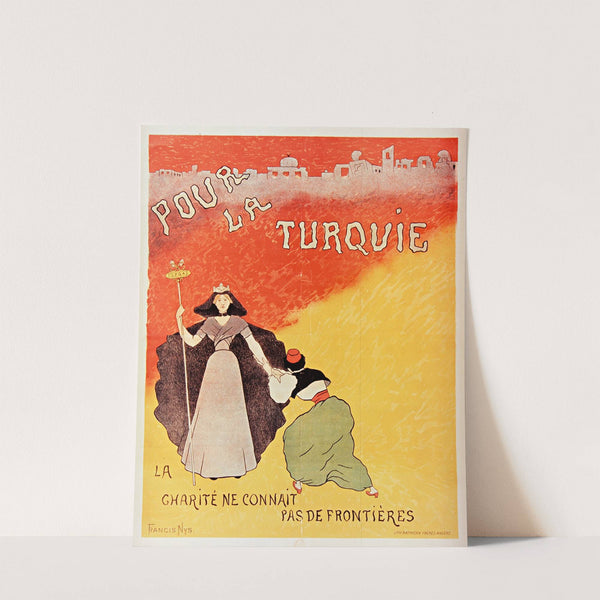 Pour la Turquie. La charité ne connait pas de frontières (1890) by Francis Nys