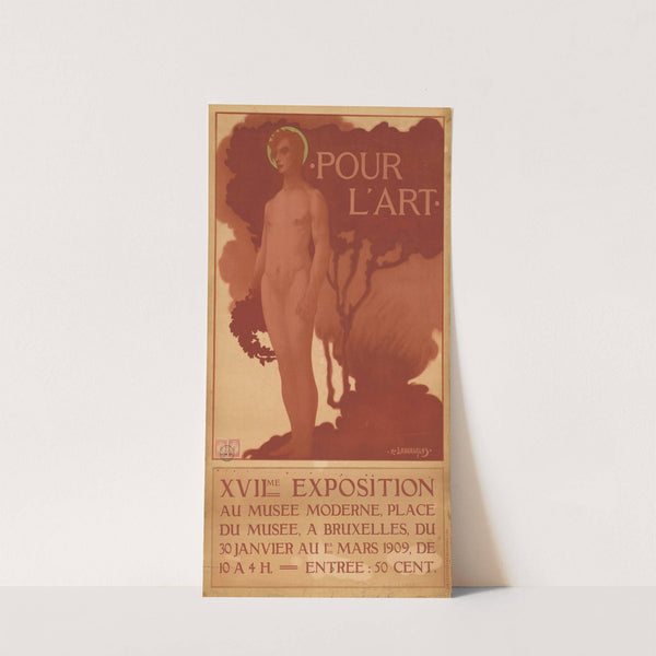 Pour l’Art. XVIIme Exposition au Musée Moderne (1909) by Maurice Langaskens