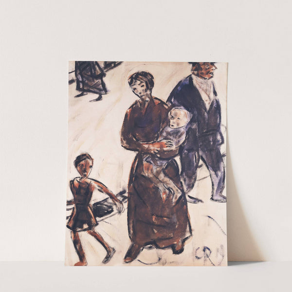 Poverty (1919) by Christian Rohlfs