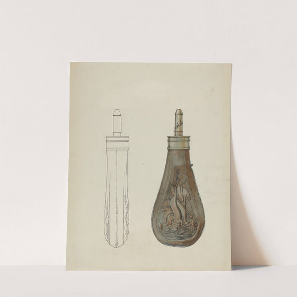 Powder Flask by Kurt Melzer