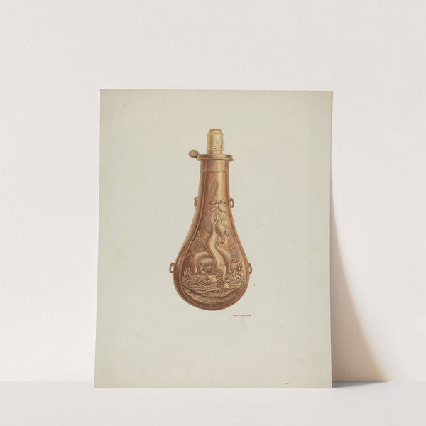 Powder Flask (c. 1939) by Randolph F. Miller