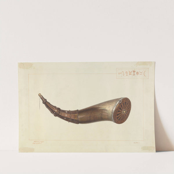 Powder Horn by Edward L. Loper