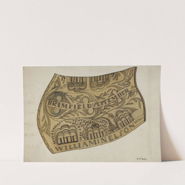 Powder Horn by William McAuley