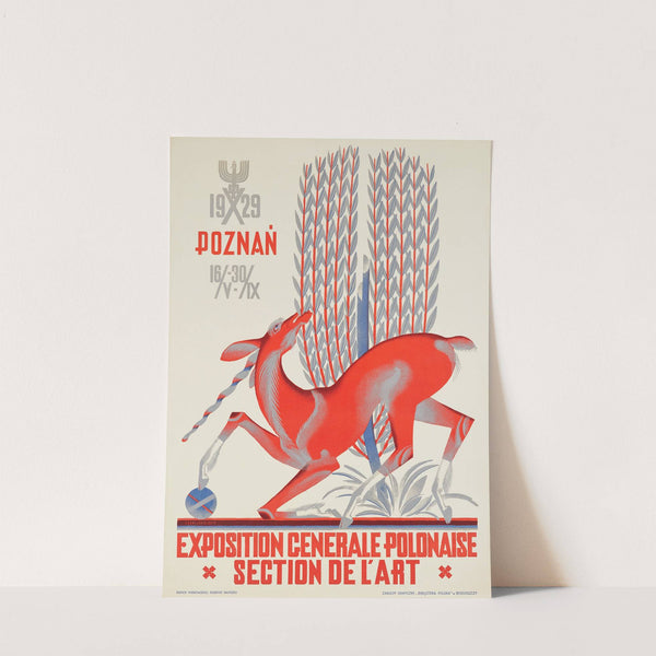 Poznań – Exposition Generale Polonaise – Section de l’art by Edmund Bartłomiejczyk