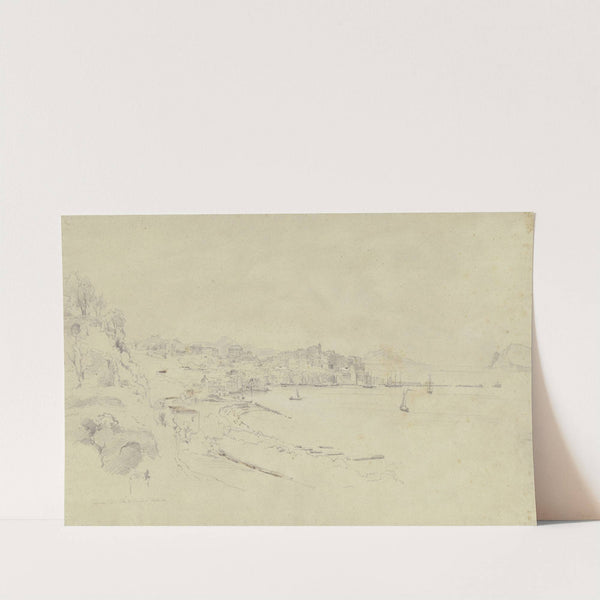 Pozzuoli mit der Villa des Cicero by Adolf Hoeffler