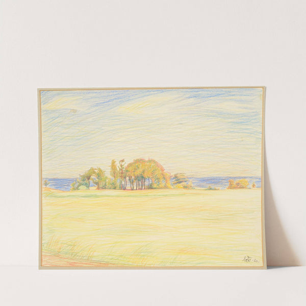 Pr. V. Triik-Martna portree by Nikolai Triik