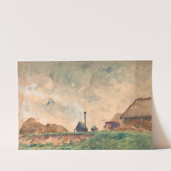 Prace polowe na wsi by Ivan Ivanec