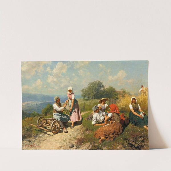 Prachtvolle Sommerlandschaft Im Alpenvorland by Albert Ritzberger