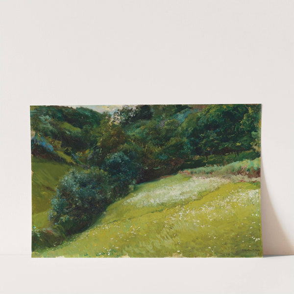 Prado De Asturias, San Esteban De Pravia (Field In Asturias, San Esteban De Pravia) by Joaquín Sorolla