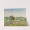 Prairie À Éragny (1886) by Camille Pissarro