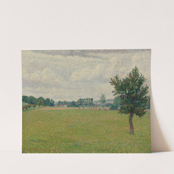 Prairie De Thierceville (1888) by Lucien Pissarro