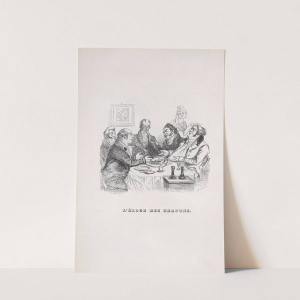 Praise of Chicken by J. J. Grandville