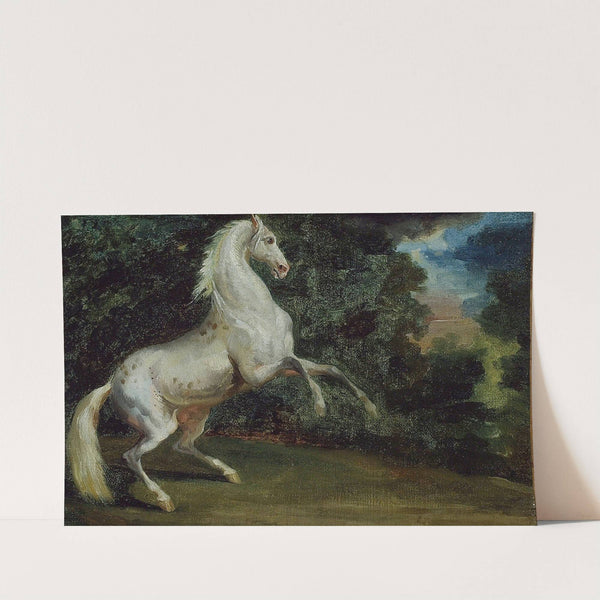 Prancing Horse by Follower of Théodore Géricault