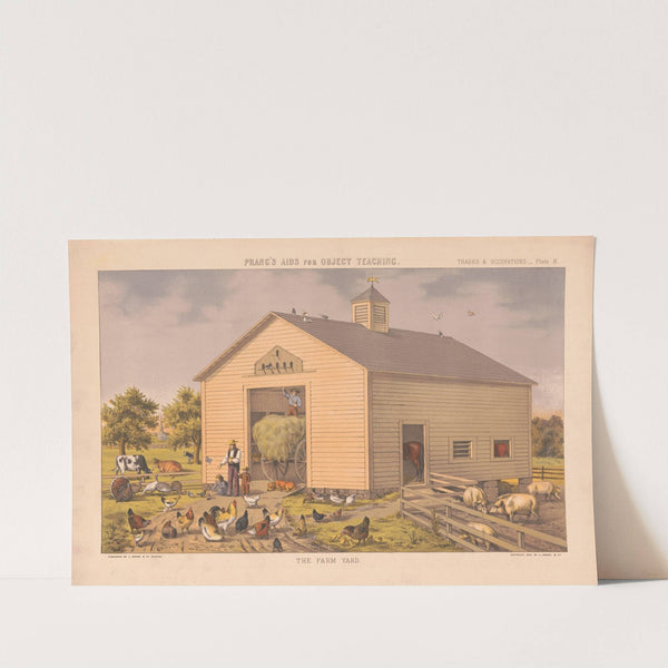 Prang’s aids for object teaching. The farm yard (1874) by Louis Prang & Co.