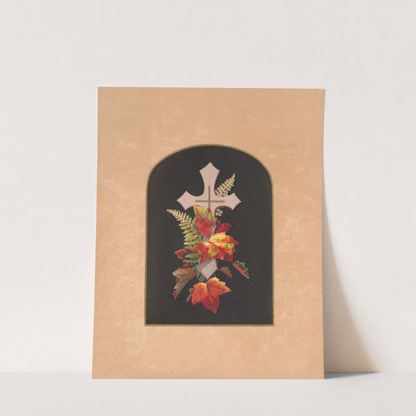 Prang’s crosses in mats, no. 14 (1874) by Olive E Whitney