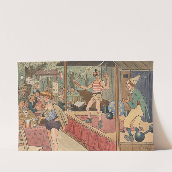 Typen vom Gänsehäufel (1907) by Fritz Schönpflug