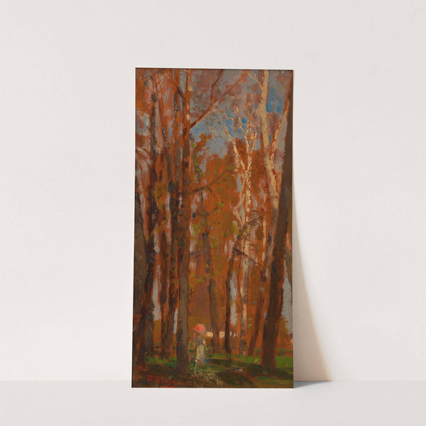 Praterbäume (ca. 1884) by Tina Blau