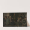 Prayer for the food (circa 1861) by Charles de Groux