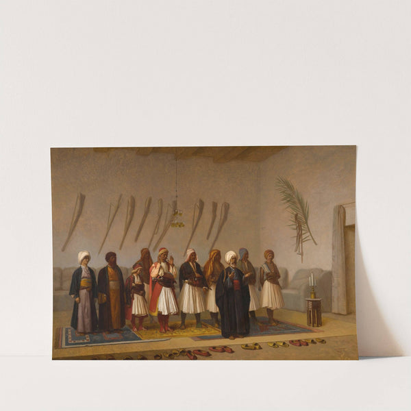 Prayer in the House of the Arnaut Chief (1857) by Jean-Léon Gérôme