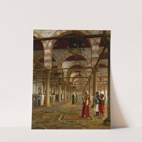 Prayer in the Mosque (1871) by Jean-Léon Gérôme