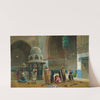 Prayer in the mosque of Sultan Hasan, Cairo by Charles Robertson