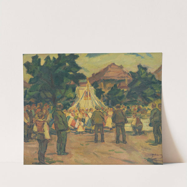 Prayer Meeting near Pezinok by Gustáv Mallý