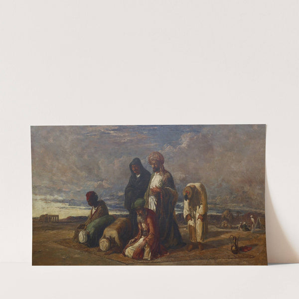 Prayers In The Desert (1840-1849) by William James Müller